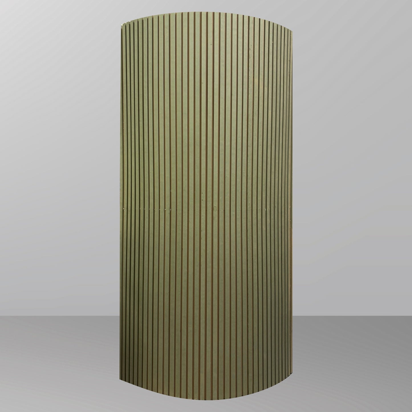 3D Curved Fluted Panel