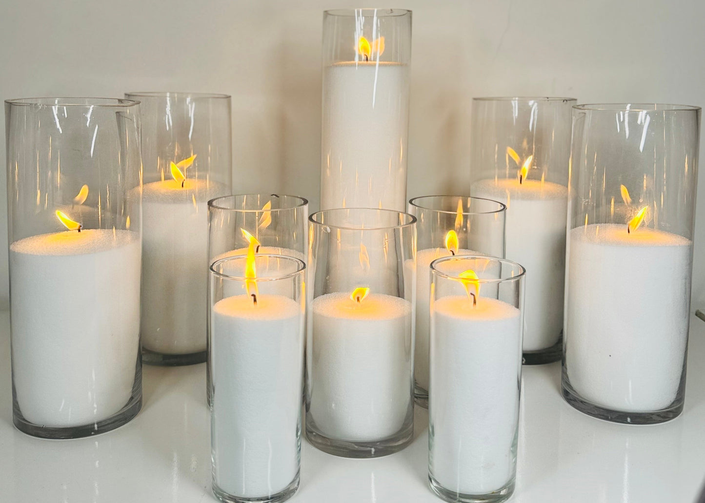 White Candle Wax With Wicks 1kg 5kg 10kg 20kg