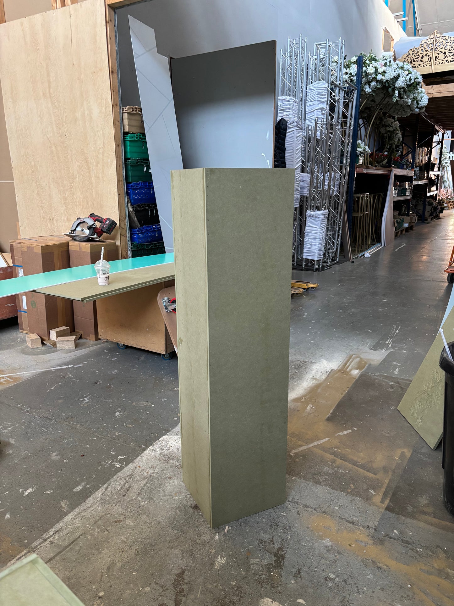 Custom Size Square Plinths