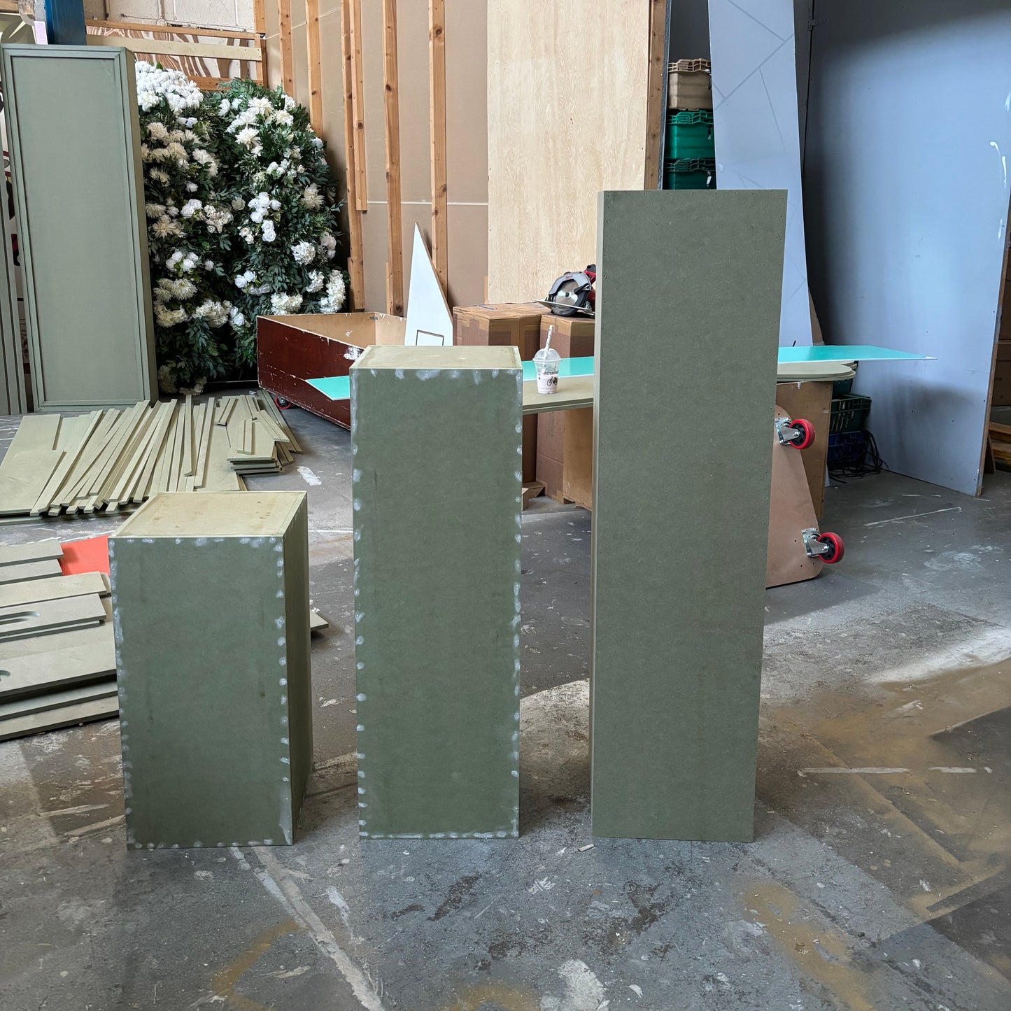 Custom Size Square Plinths