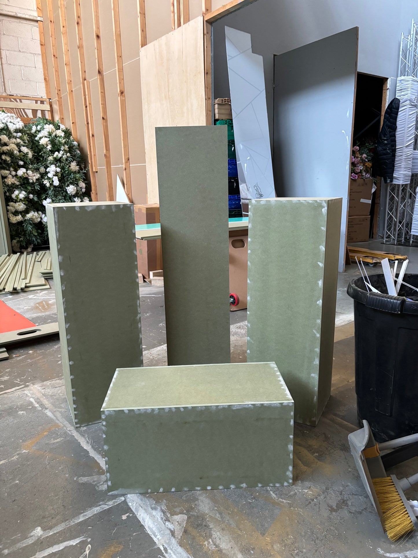 Custom Size Square Plinths