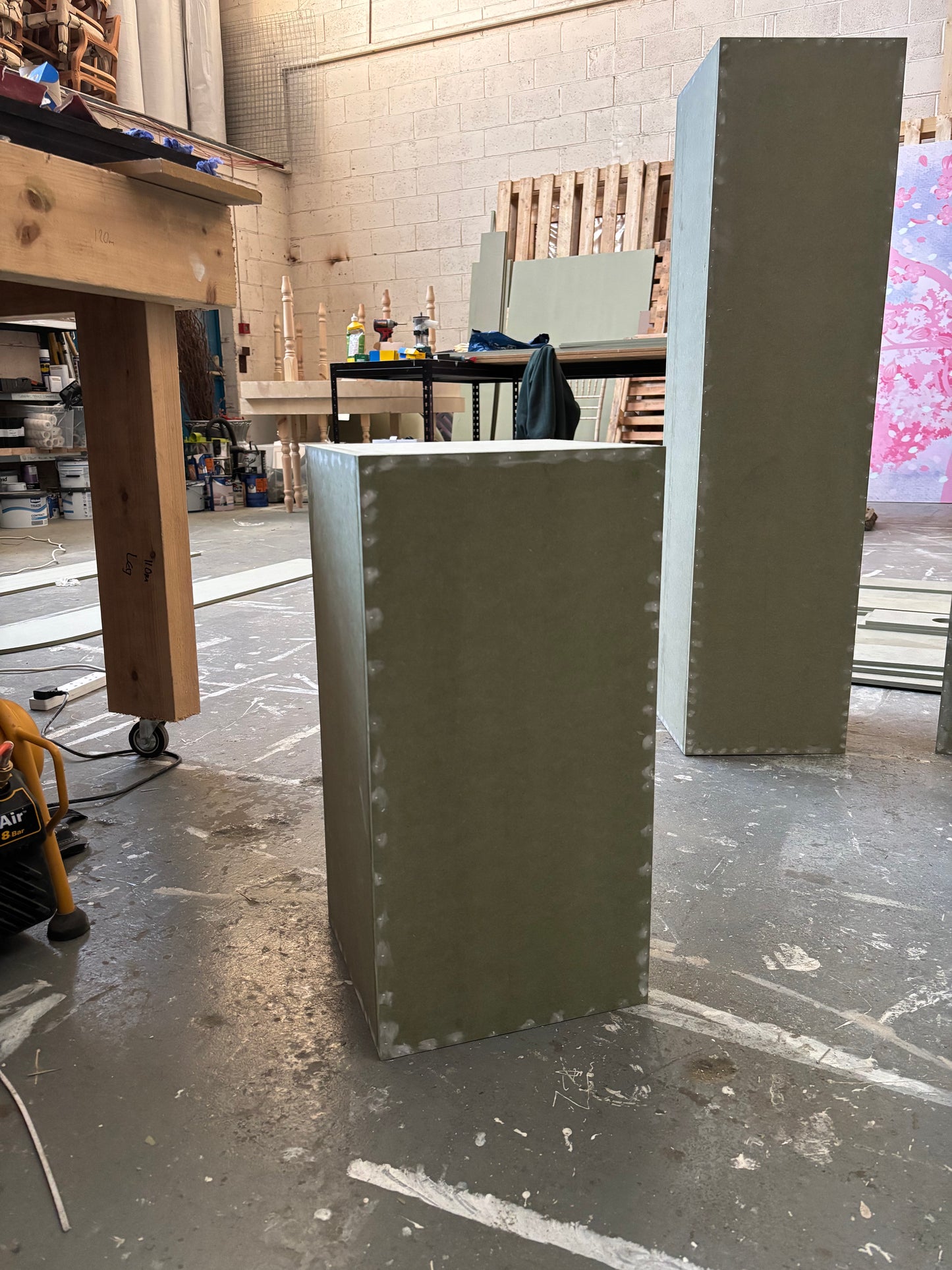 Custom Size Square Plinths