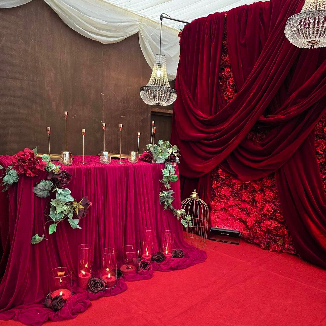 Maroon Candle Wax With Wicks 1kg 5kg 10kg 20kg