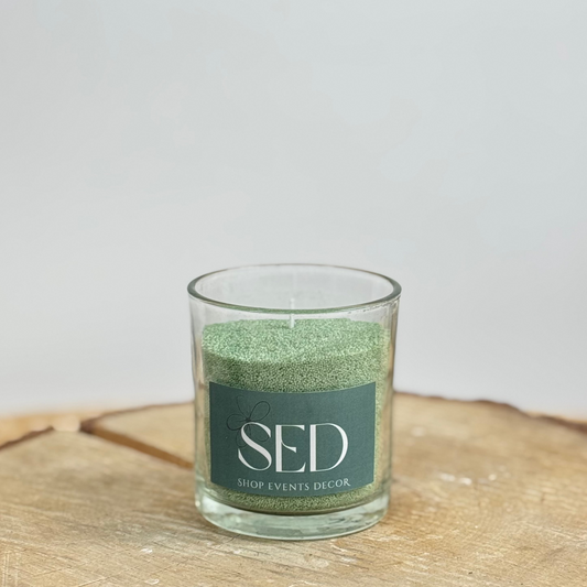 Basil Green Candle Wax With Wicks 1kg 5kg 10kg 20kg