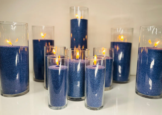 Dark Blue Candle Wax With Wicks 1kg 5kg 10kg 20kg