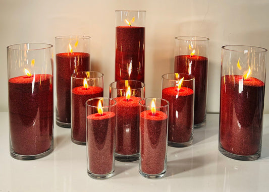 Maroon Candle Wax With Wicks 1kg 5kg 10kg 20kg