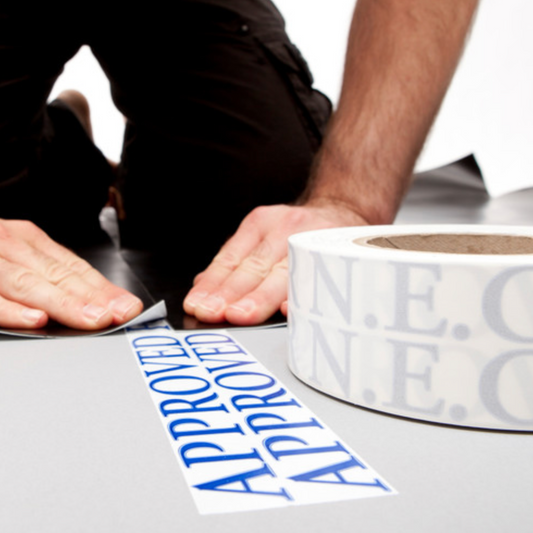 NEC Approved Exhibition-grade Double Sided Floor Tape